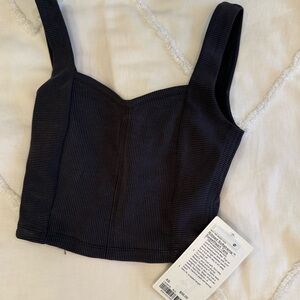 lululemon athletica Black Tank Top